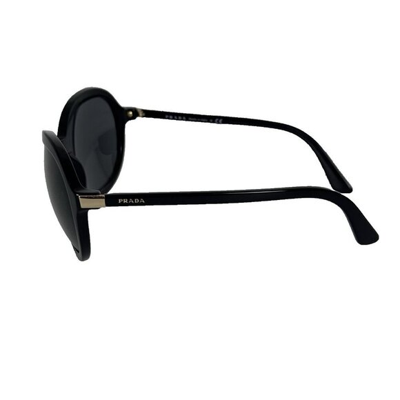 Prada SPR 09V Sunglasses 1AB-5S0 Black Gray Lenses Size 56 Authentic Gold - Picture 8 of 12